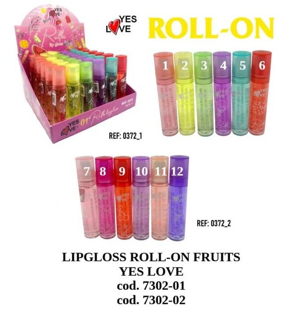 lipgloss roll on frutta Yes Love
