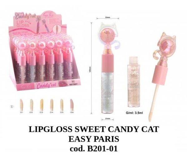 lipgloss sweet candy cat Easy Paris