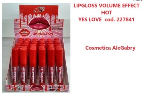 lipgloss volume effett hot Yes Love