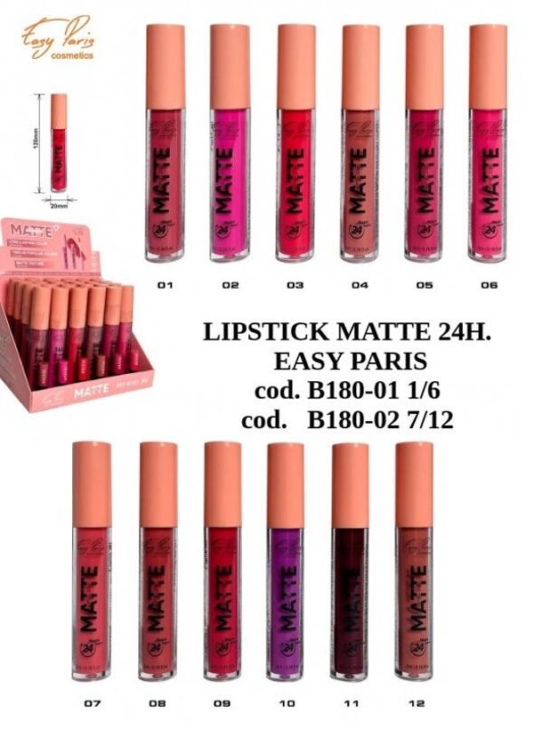 lipstick matte Easy Paris
