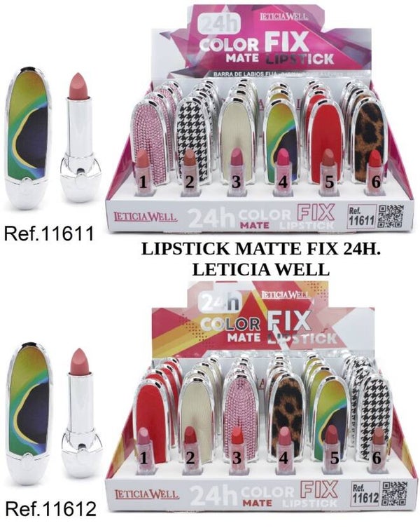 lipstick matte fix Leticia Well