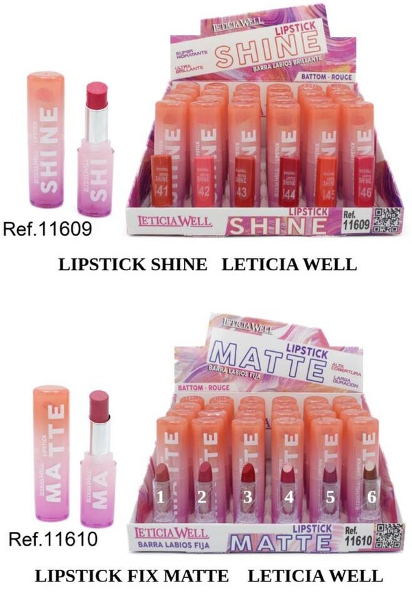 lipstick shine Leticia Well