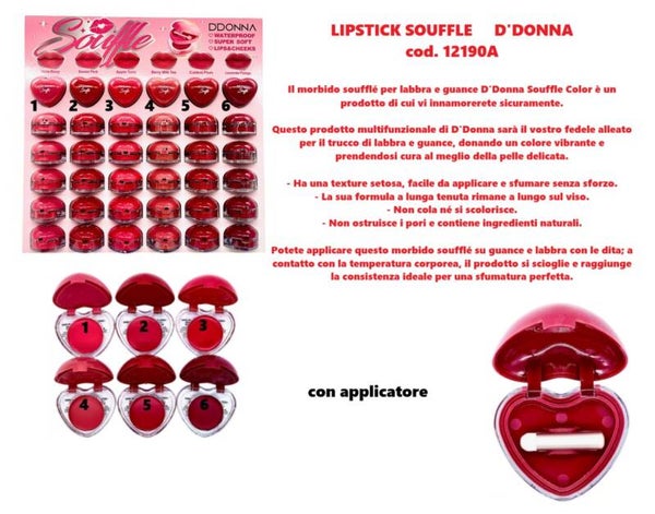 rossetto souffle D'Donna