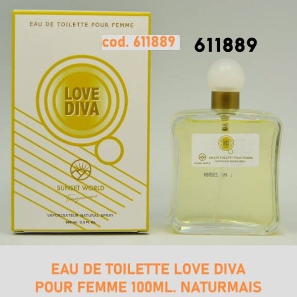 eau de toilette love diva Naturmais