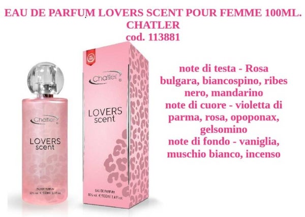 eau de parfum lovers scents Chatler