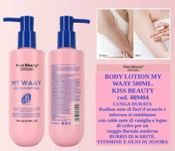 body lotion my waay Kiss Beauty