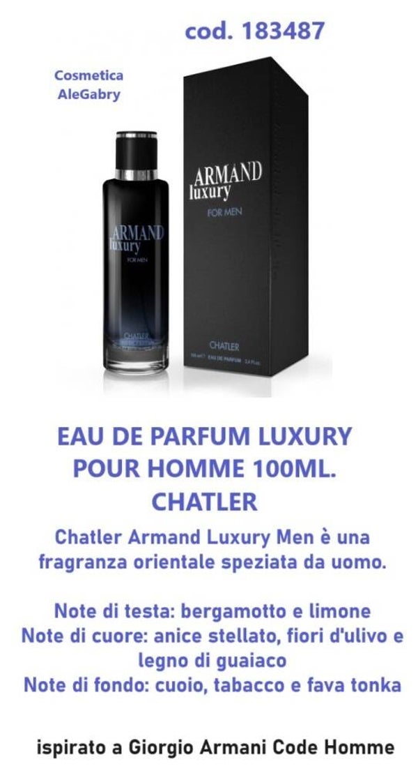 eau de parfum luxury Chatler