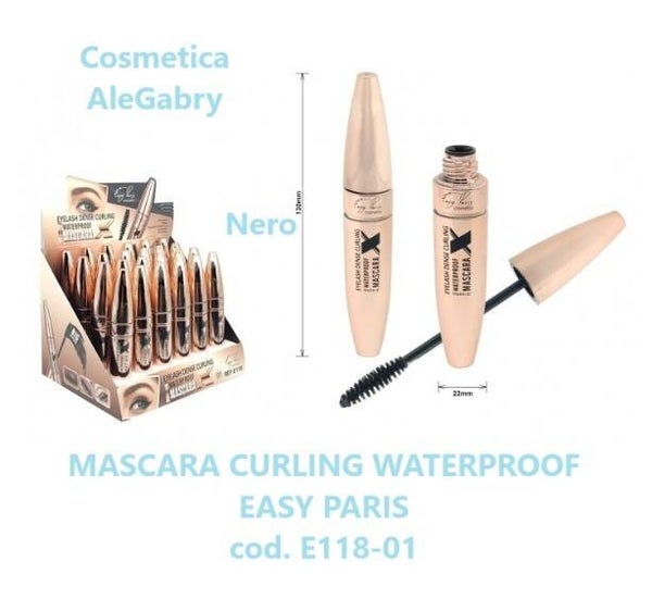mascara curling waterproof Easy Paris