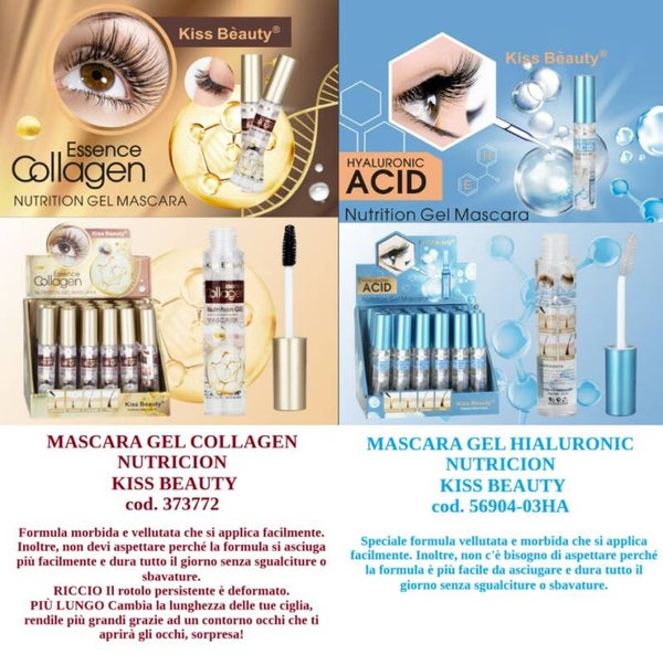 mascara gel nutriente Kiss Beauty
