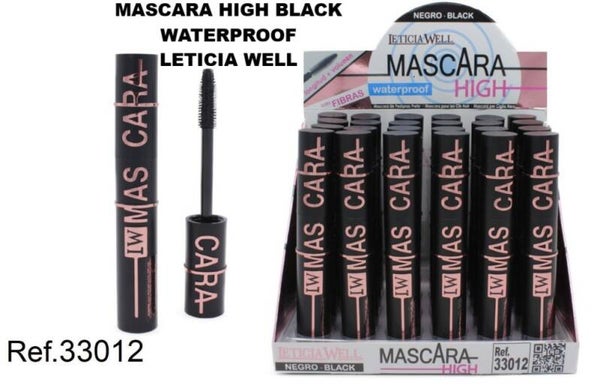 mascara high black Leticia Well