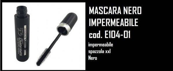 mascara nero impermeabile Easy Paris