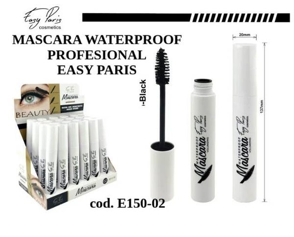 mascara waterproof profesional Easy Paris
