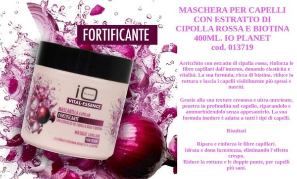 maschera per capelli Io Planet