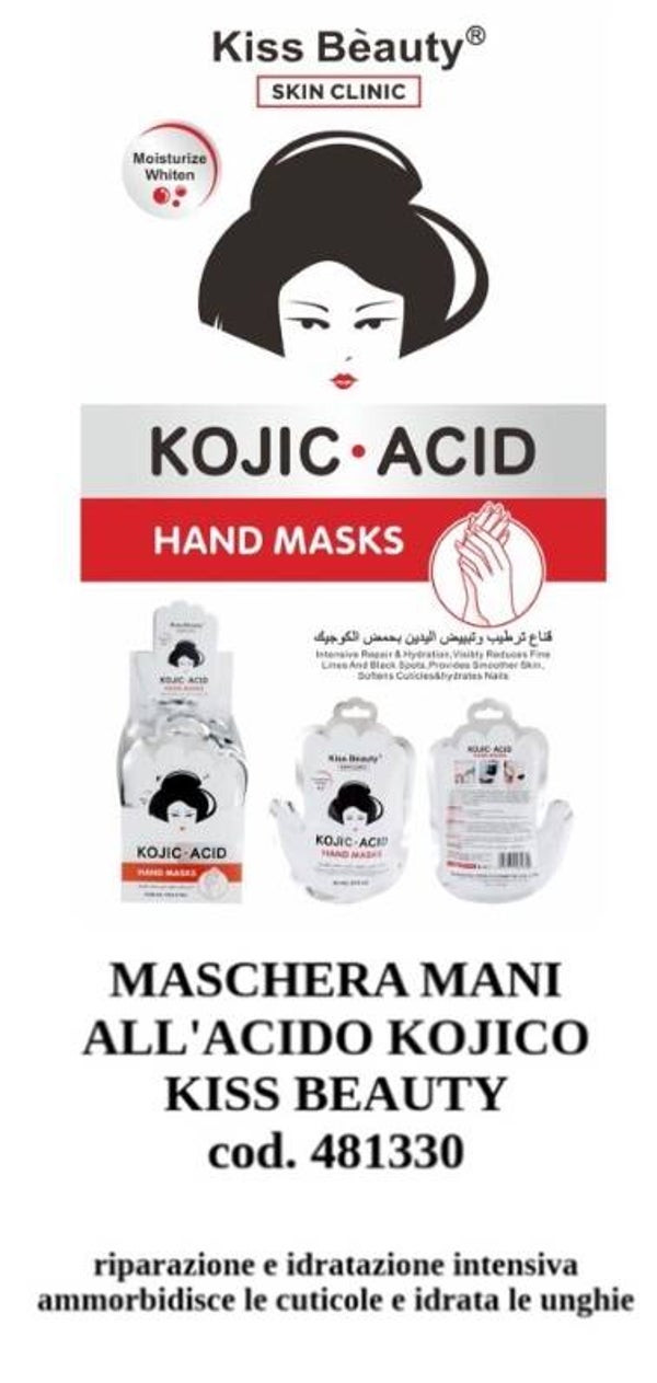 maschera mani Kiss Beauty