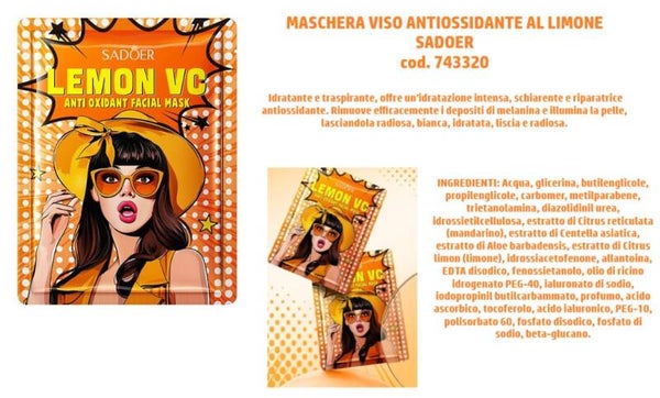 maschera viso Sadoer