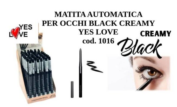 matita automatica per occhi nera Yes Love