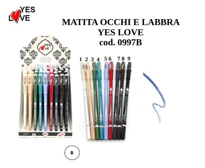 matita occhi colorata Yes Love