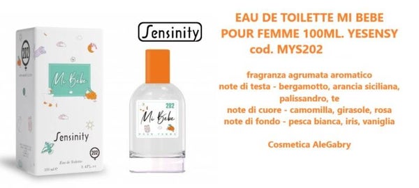 eau de toilette mi bebe Yesensy
