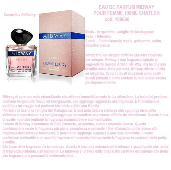 eau de parfum midway Chatler