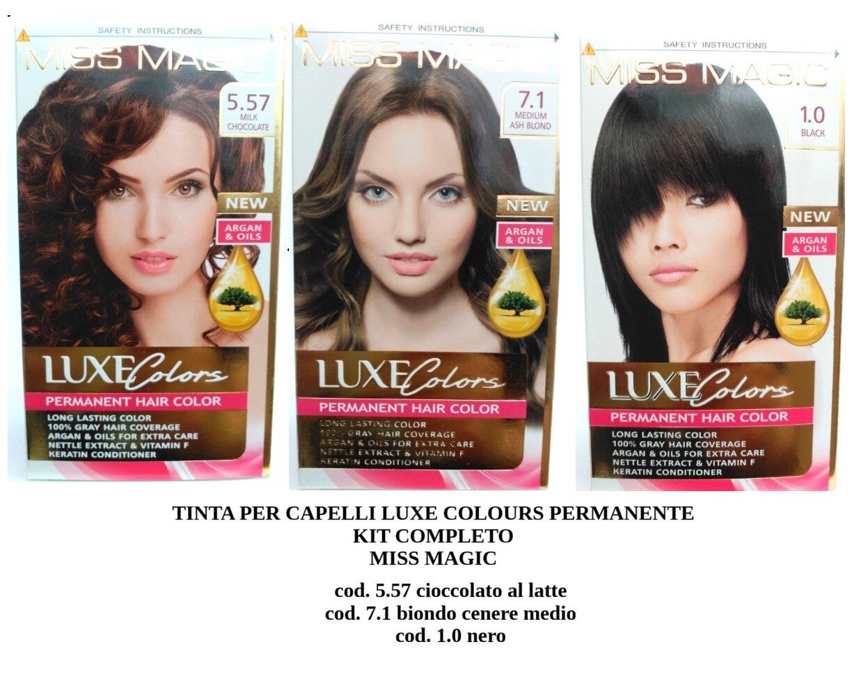 tinta per capelli luxe Miss Magic
