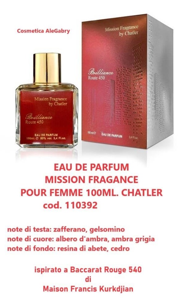 eau de parfum mission fragance Chatler