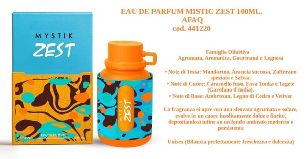 eau de parfum mistic zest Afaq