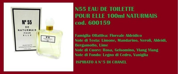 eau de toilette n°55 Naturmais