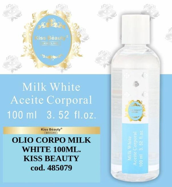 olio corpo bianco latte Kiss Beauty