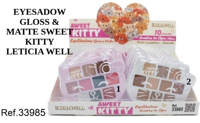 ombretto gloss e matte sweet kitty Leticia Well