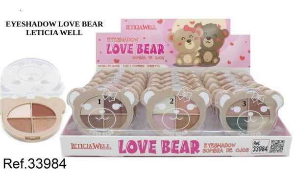 ombretto love bear Leticia Well