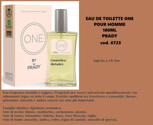 eau de toilette  one Prady