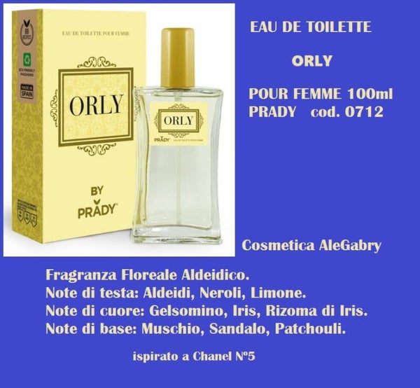 eau de toilette orly  Prady
