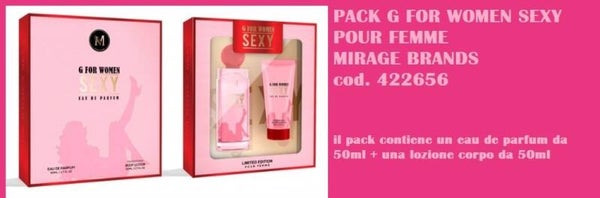 pack G for women sexy Mirage Brands