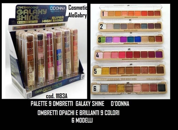 palette ombretti galaxy shine D'Donna