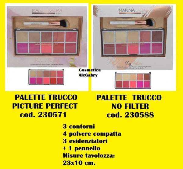 palette trucco Leticia Well