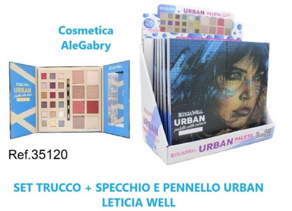 palette trucco urban Leticia Well