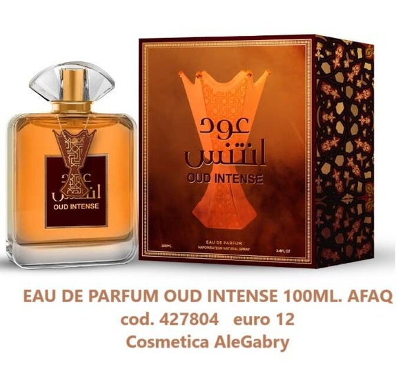 eau de parfum oud intense Afaq