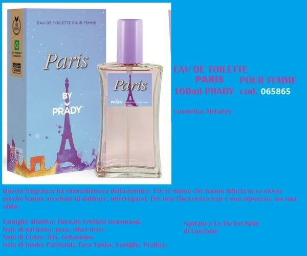 eau de toilette paris Prady
