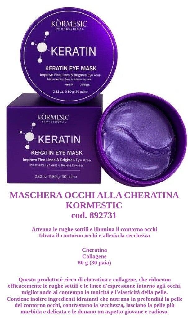 patch occhi alla cheratina Kormesic
