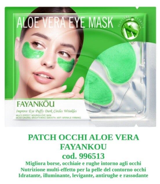 patch occhi aloe vera Fayankou