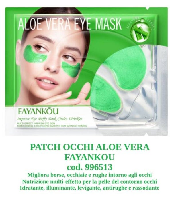 patch occhi aloe vera Fayankou