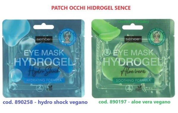 patch occhi hidrogel Sence