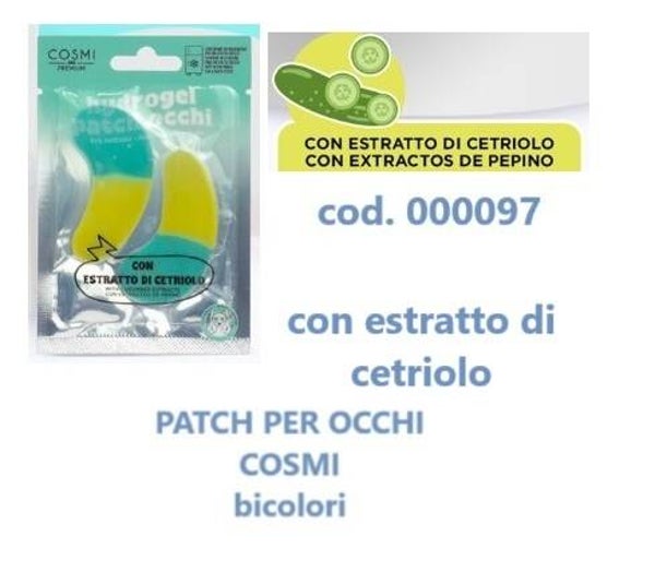 patch per occhi bicolori Cosmi