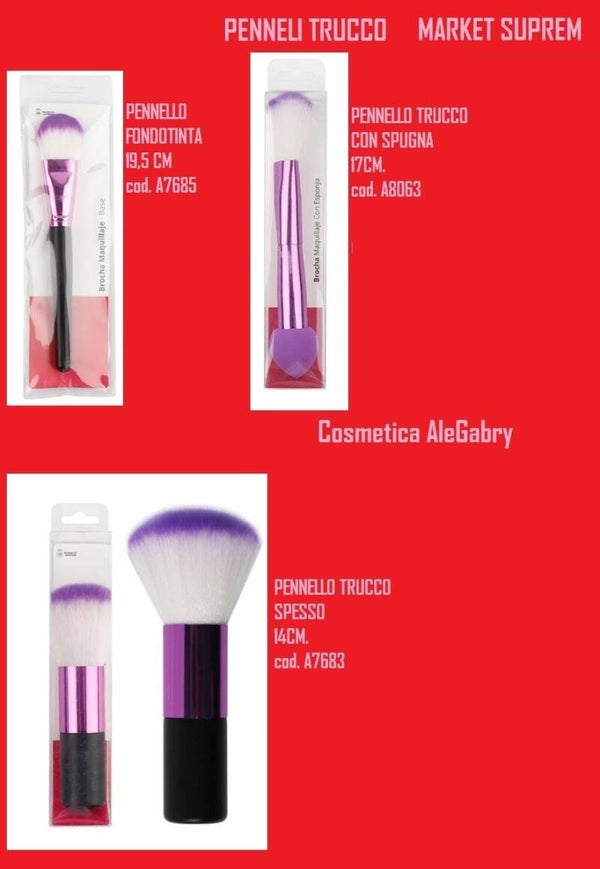 pennelli trucco Market Suprem