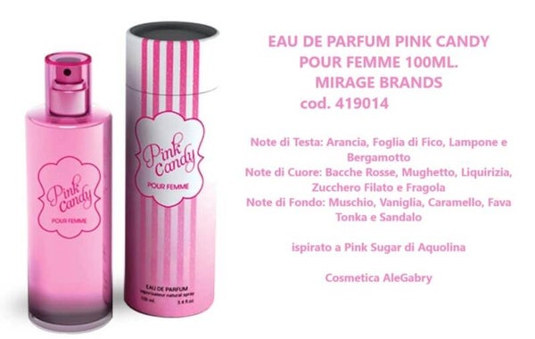 eau de parfum pink candy Mirage Brands