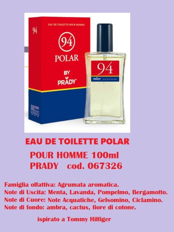 eau de toilette polar Prady