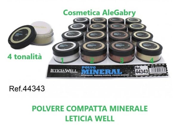 cipria in polvere minerale Leticia Well