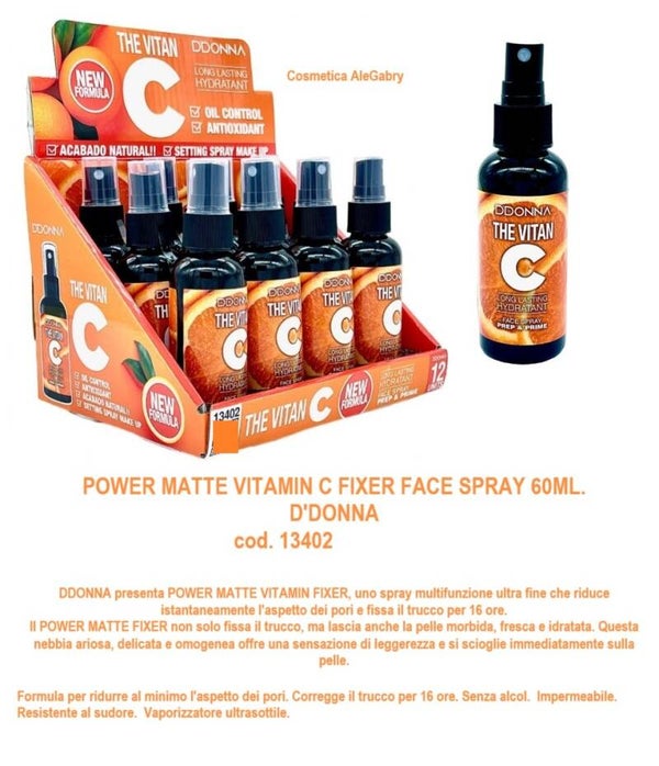fissatore trucco alla vitamina C D'Donna