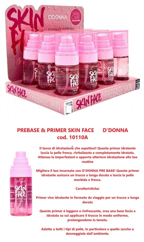 prebase & primer skin face D'Donna