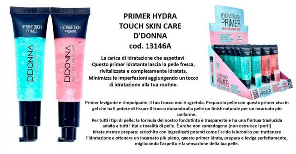 primer hydra touch skin care D'Donna